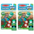 Melissa & Doug Sticker WOW Activity Pad Set - Dinosaur, 2PK 32012